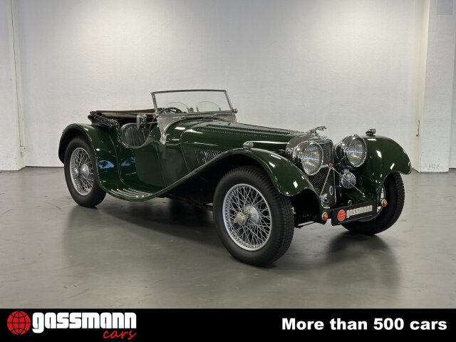1937 Jaguar SS 100 - SS100 2.5L Roadster, Standard Swallow - RHD, foto 2