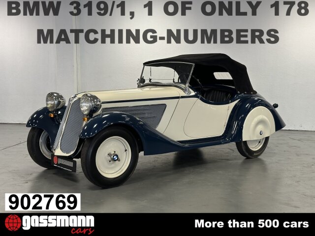 1936 BMW 319 - 319/1 Sport Roadster - Matching Numbers - 1 von, foto 1