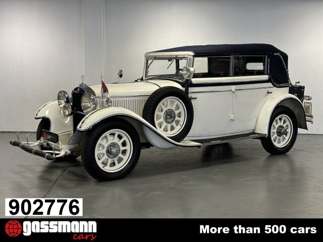 1929 Mercedes-Benz Typ Mannheim 370 - Mannheim 350 Spohn Ravensburg Cabriolet D -W10, foto 1