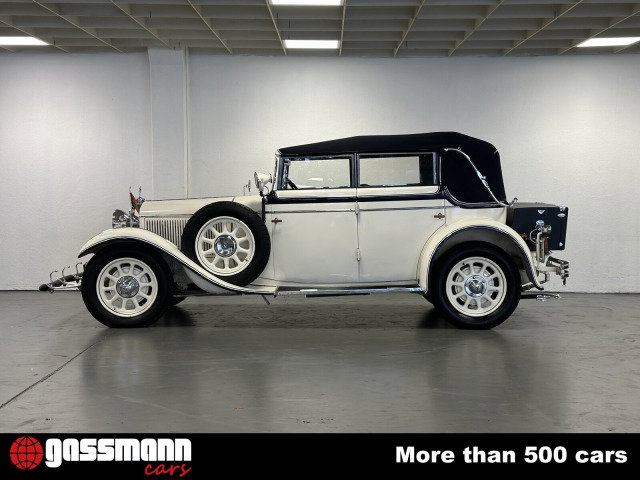 1929 Mercedes-Benz Typ Mannheim 370 - Mannheim 350 Spohn Ravensburg Cabriolet D -W10, foto 2