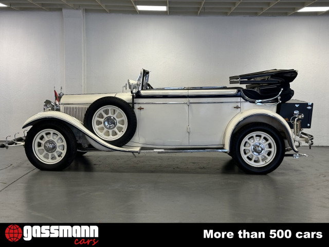 1929 Mercedes-Benz Typ Mannheim 370 - Mannheim 350 Spohn Ravensburg Cabriolet D -W10, foto 8