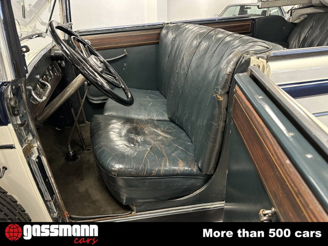 1929 Mercedes-Benz Typ Mannheim 370 - Mannheim 350 Spohn Ravensburg Cabriolet D -W10, foto 9