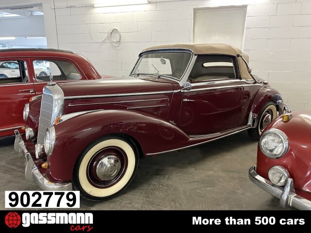 1955 Mercedes-Benz 220 - 220 A Cabriolet, gebogener Frontscheibe - W187, foto 1