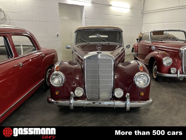 1955 Mercedes-Benz 220 - 220 A Cabriolet, gebogener Frontscheibe - W187, foto 2