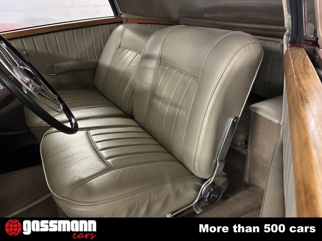 1955 Mercedes-Benz 220 - 220 A Cabriolet, gebogener Frontscheibe - W187, foto 8