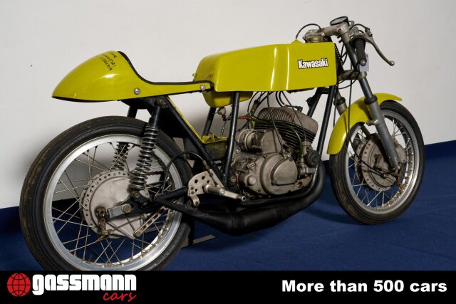 1967 Kawasaki 250 A1 Samurai - Kawasaki 250cc A1 Samurai Racing Motorcycle, foto 3