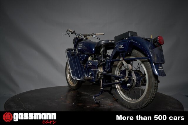 1960 Moto Guzzi Falcone - Moto Guzzi 499cc Falcone Police Motorcycle, foto 4