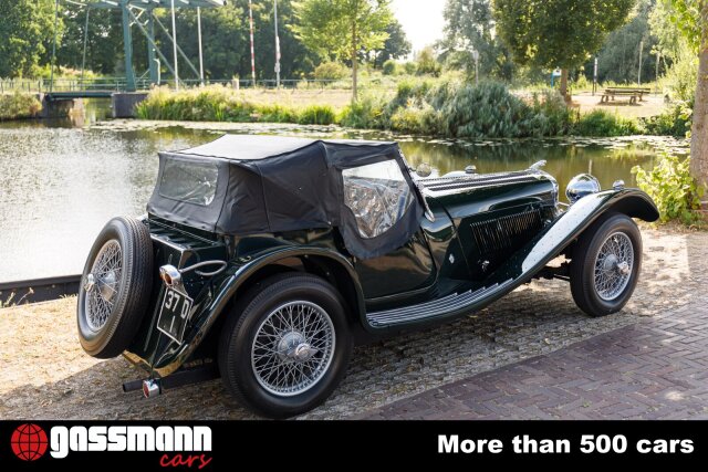 1937 Jaguar SS 100 - SS100 2.5L Roadster, Standard Swallow - RHD, foto 10