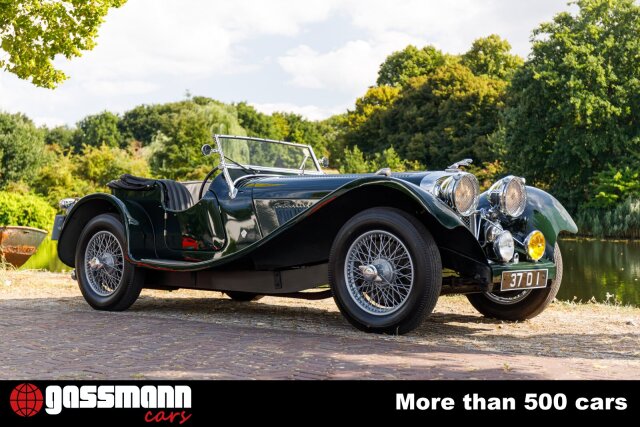 1937 Jaguar SS 100 - SS100 2.5L Roadster, Standard Swallow - RHD, foto 3