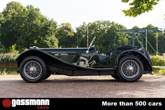 1937 Jaguar SS 100 - SS100 2.5L Roadster, Standard Swallow - RHD, foto 4