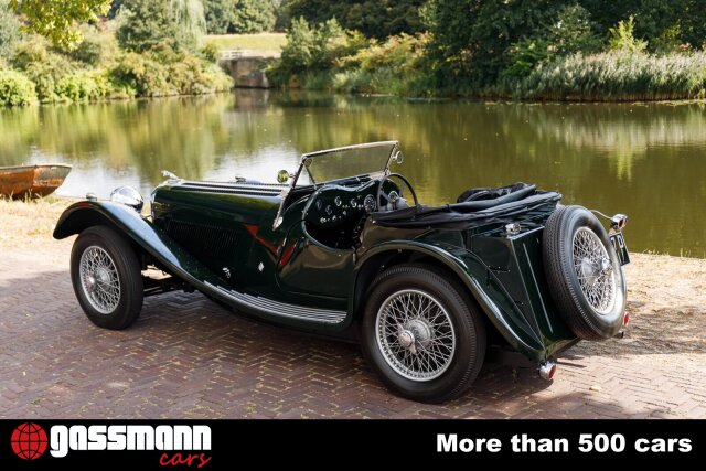 1937 Jaguar SS 100 - SS100 2.5L Roadster, Standard Swallow - RHD, foto 7