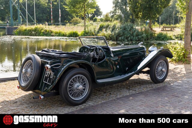 1937 Jaguar SS 100 - SS100 2.5L Roadster, Standard Swallow - RHD, foto 9