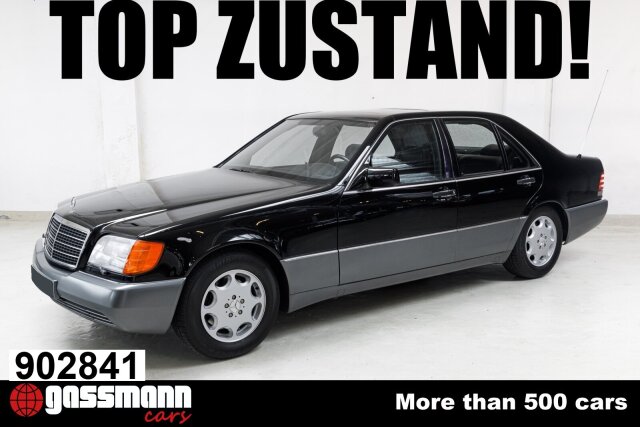 1991 Mercedes-Benz S-Class - 500 SE Limousine W140, 1.Hand 1.Lack, foto 1