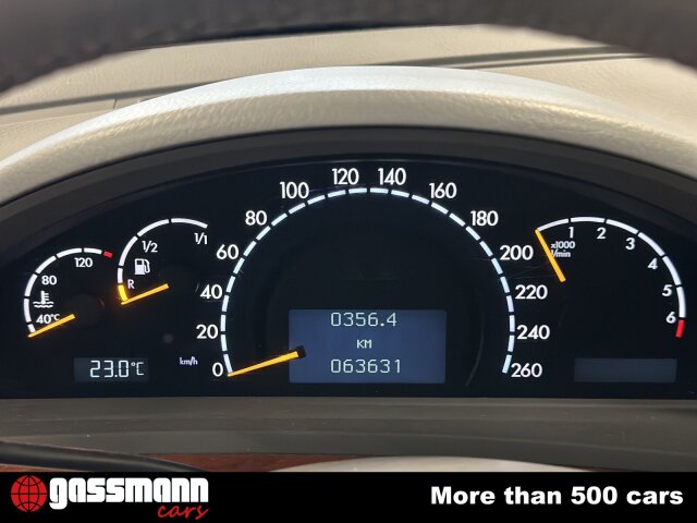 2001 Mercedes-Benz S-Class - S 500 Limousine, 1 Hand - W220, foto 12