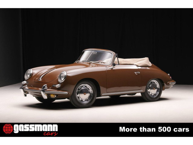 1964 Porsche 356 - 356 1600 C Cabriolet mit Hardtop, foto 2