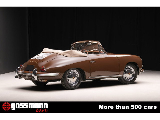 1964 Porsche 356 - 356 1600 C Cabriolet mit Hardtop, foto 5