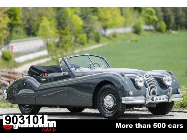 1955 Jaguar XK 140 - XK 140 DHC Cabriolet - Matching-Numbers, foto 1