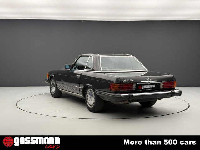1985 Mercedes-Benz SL - 380 SL Roadster mit Hardtop R107, foto 6