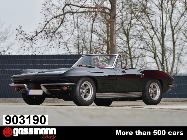 1963 Chevrolet Corvette - Corvette C2 Sting Ray Cabrio mit Hardtop, foto 1