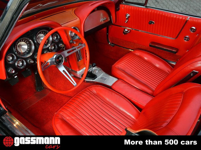 1963 Chevrolet Corvette - Corvette C2 Sting Ray Cabrio mit Hardtop, foto 11