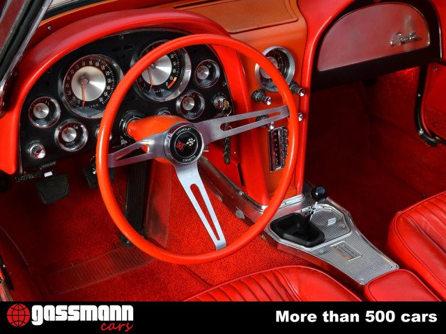 1963 Chevrolet Corvette - Corvette C2 Sting Ray Cabrio mit Hardtop, foto 12
