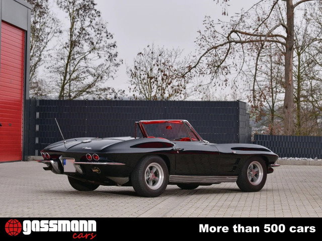 1963 Chevrolet Corvette - Corvette C2 Sting Ray Cabrio mit Hardtop, foto 6