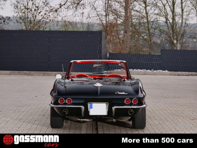 1963 Chevrolet Corvette - Corvette C2 Sting Ray Cabrio mit Hardtop, foto 7