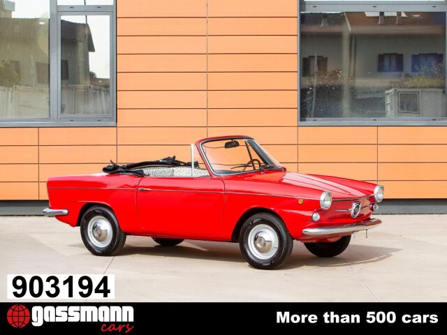 1963 Fiat 750 - 750 Vignale Spider Neckar Riviera, foto 1