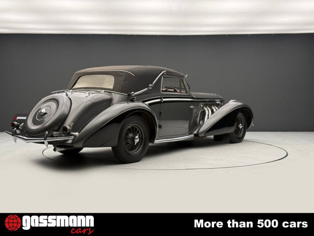 1938 Delage D8 - D8-120 Cabriolet Karosserie von Henri Chapron, foto 8