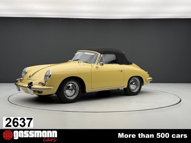 1963 Porsche 356 - 356 B 1600 Reutter Cabriolet, foto 1