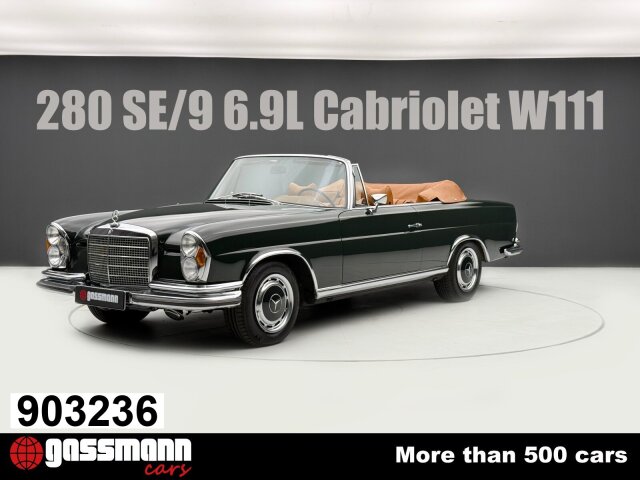 1971 Mercedes-Benz S-Class W111/112 - 280 SE/9 3.5 Cabriolet W111, 6.9L, foto 1