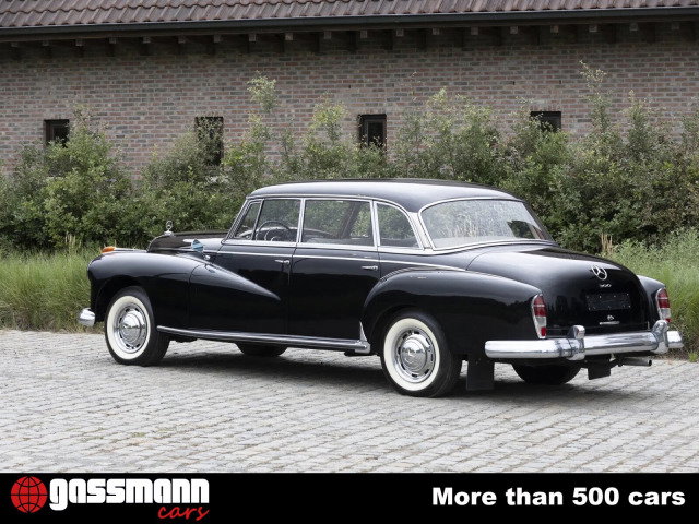 1960 Mercedes-Benz Adenauer - 300 D Adenauer Limousine mit Schiebedach W189, foto 3