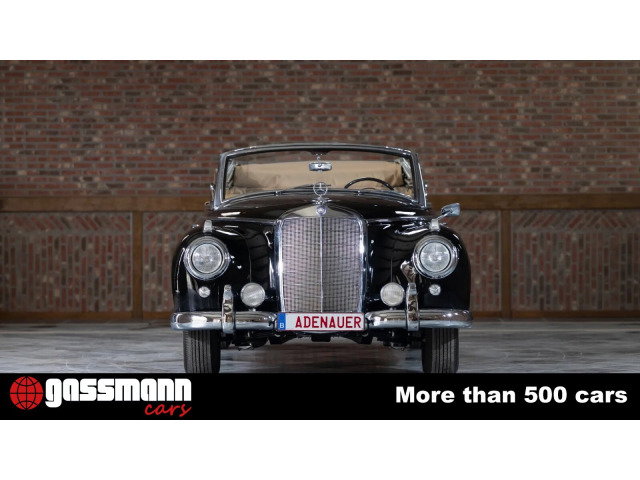 1956 Mercedes-Benz Adenauer - 300 C Adenauer D Cabriolet W186 - 1 von nur 51, foto 2