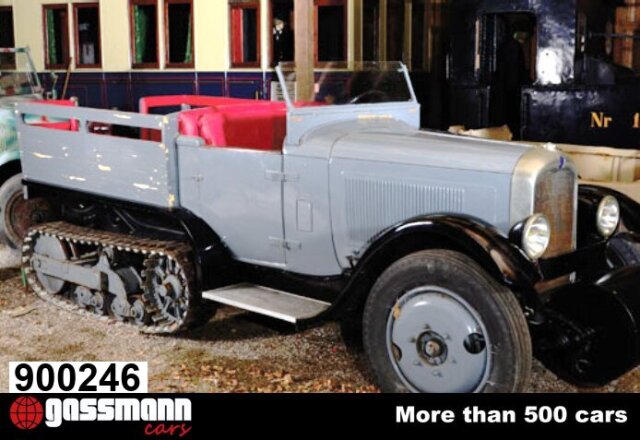 1926 Citroen Kegresse - Citroen Kegresse Half-Track Kettenfahrzeug, foto 1