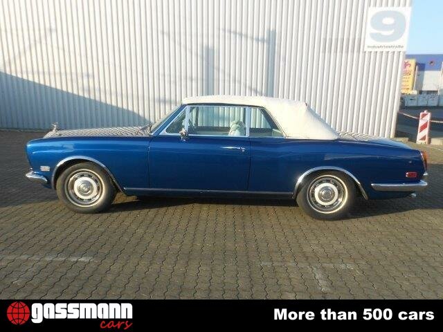 1971 Rolls-Royce Corniche I - Corniche I Cabriolet mit Chromstoßstangen, RHD, foto 3