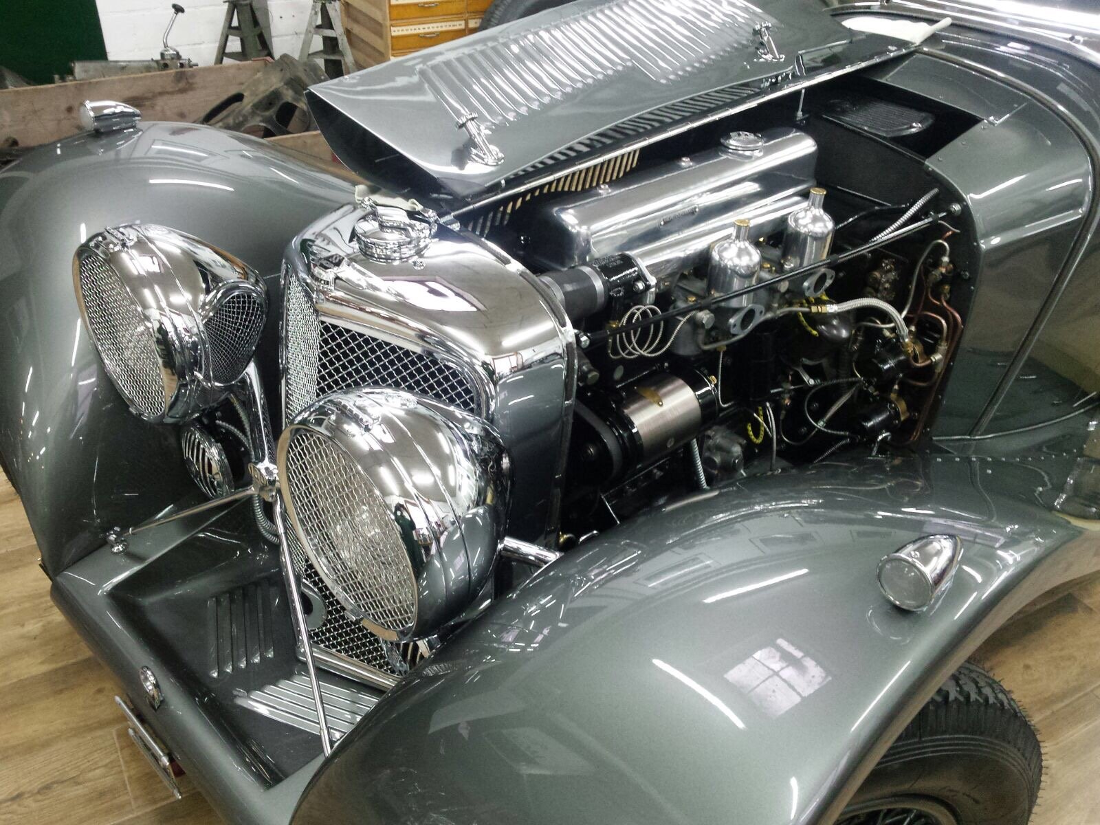 1937 Jaguar SS 100 - 3.5 lt, foto 9