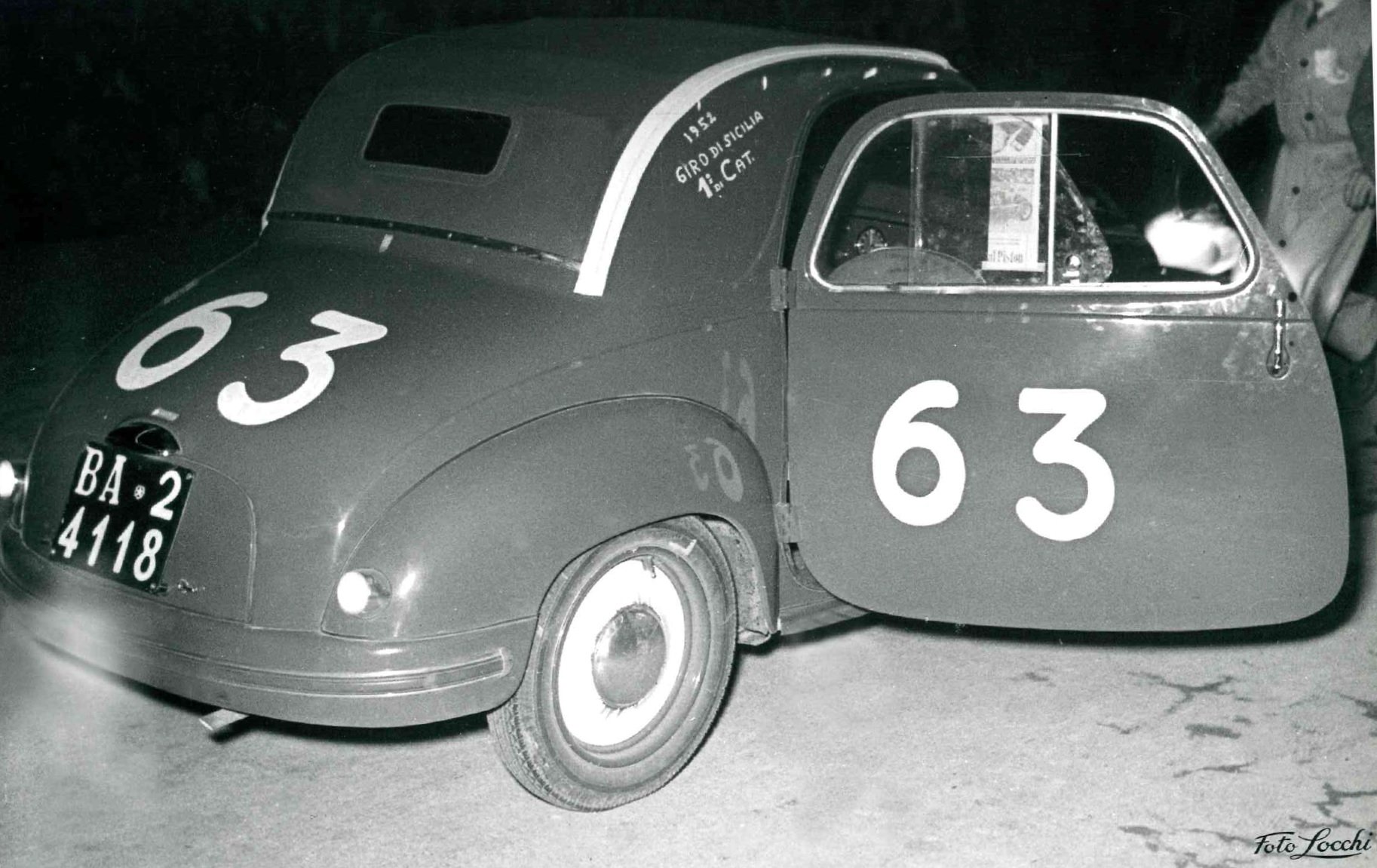 1951 Fiat Topolino - 1951 Fiat Topolino C ex-Mille Miglia & Giro della Sicilia 1952, foto 3