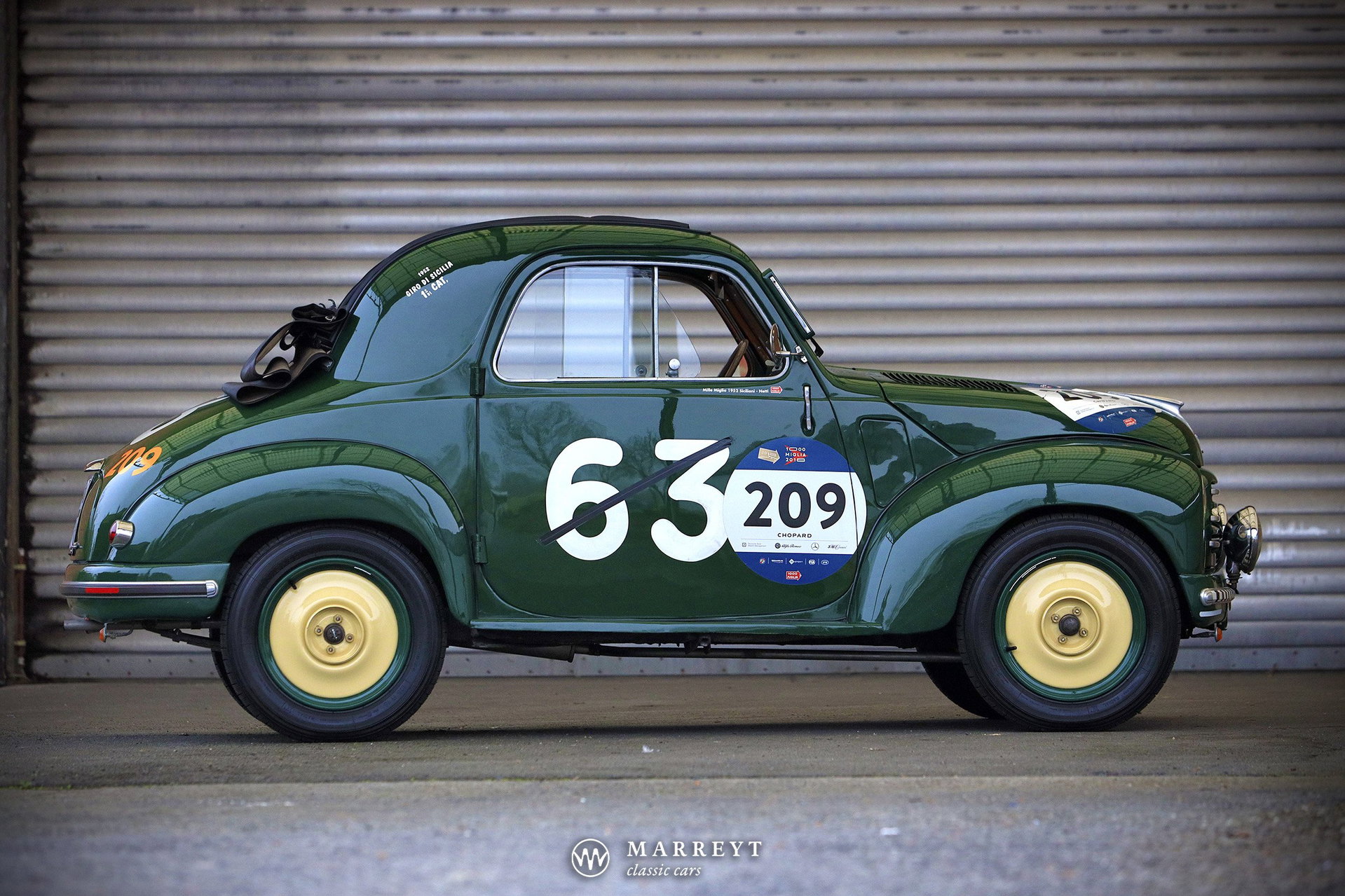 1951 Fiat Topolino - 1951 Fiat Topolino C ex-Mille Miglia & Giro della Sicilia 1952, foto 6