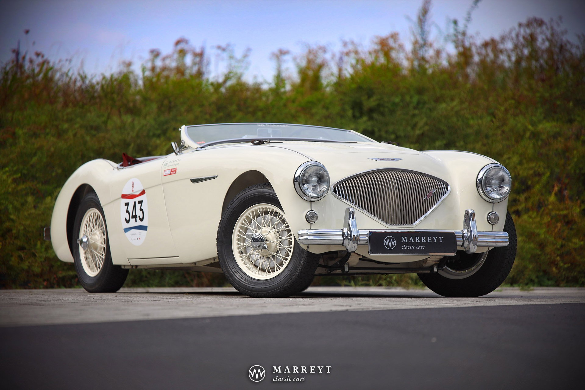 1955 Austin-Healey 100M - Factory Le Mans (1000 Miglia Participant '26), foto 1