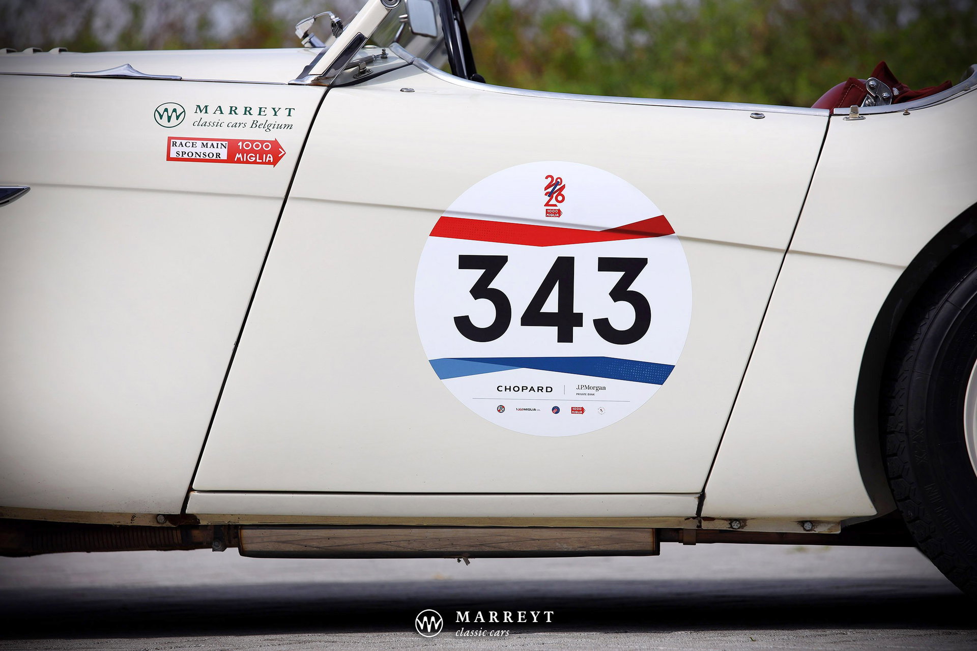 1955 Austin-Healey 100M - Factory Le Mans (1000 Miglia Participant '26), foto 6