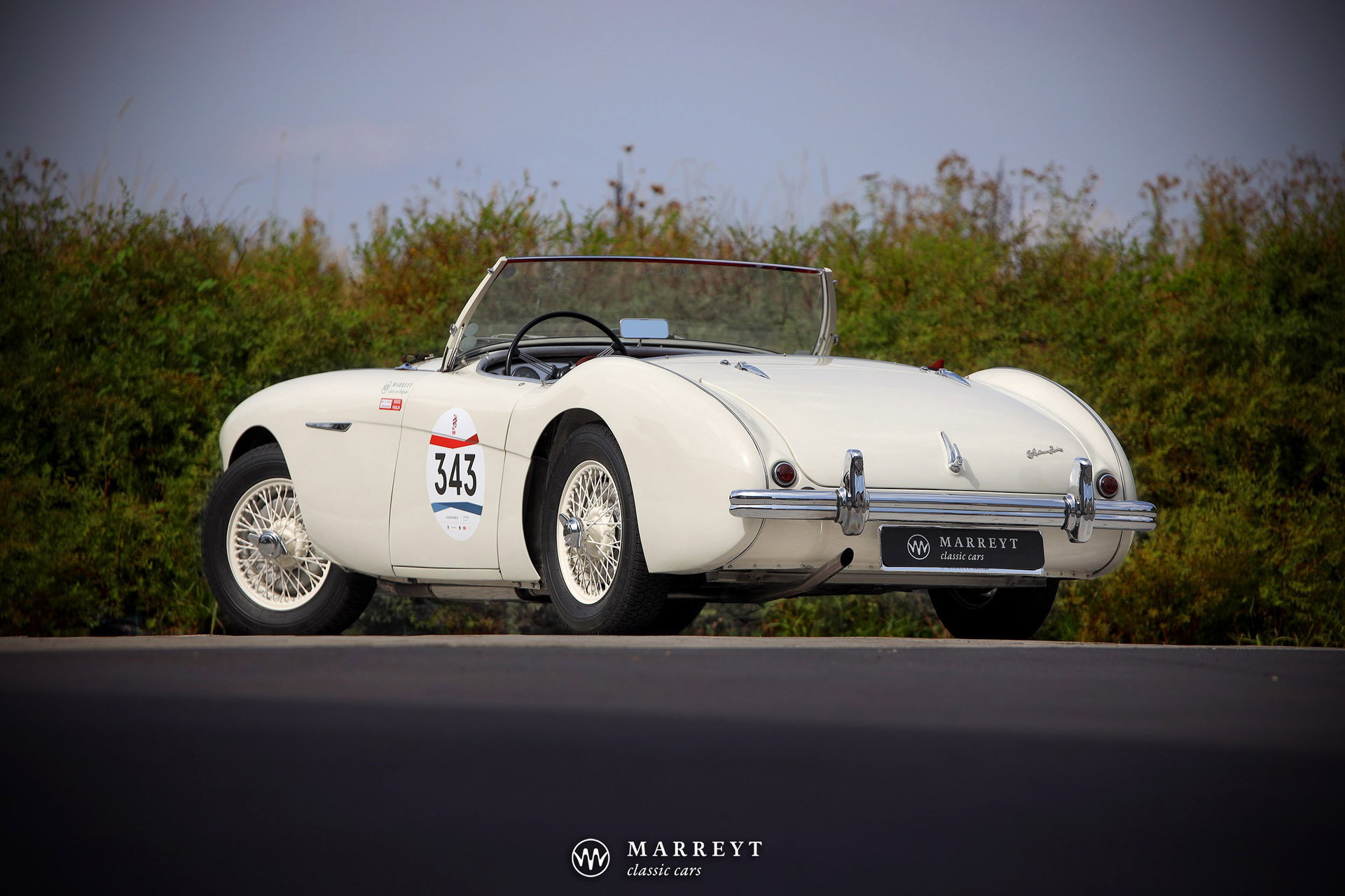 1955 Austin-Healey 100M - Factory Le Mans (1000 Miglia Participant '26), foto 8