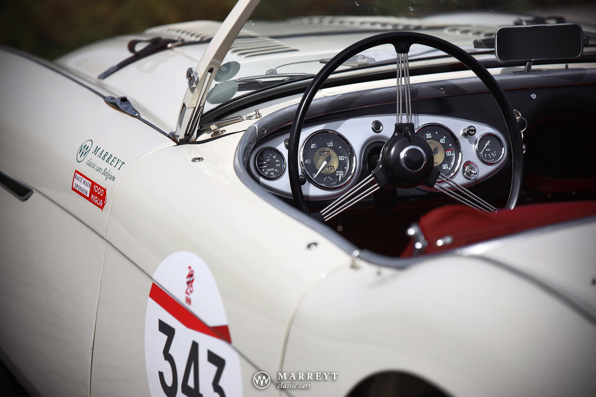 1955 Austin-Healey 100M - Factory Le Mans (1000 Miglia Participant '26), foto 9