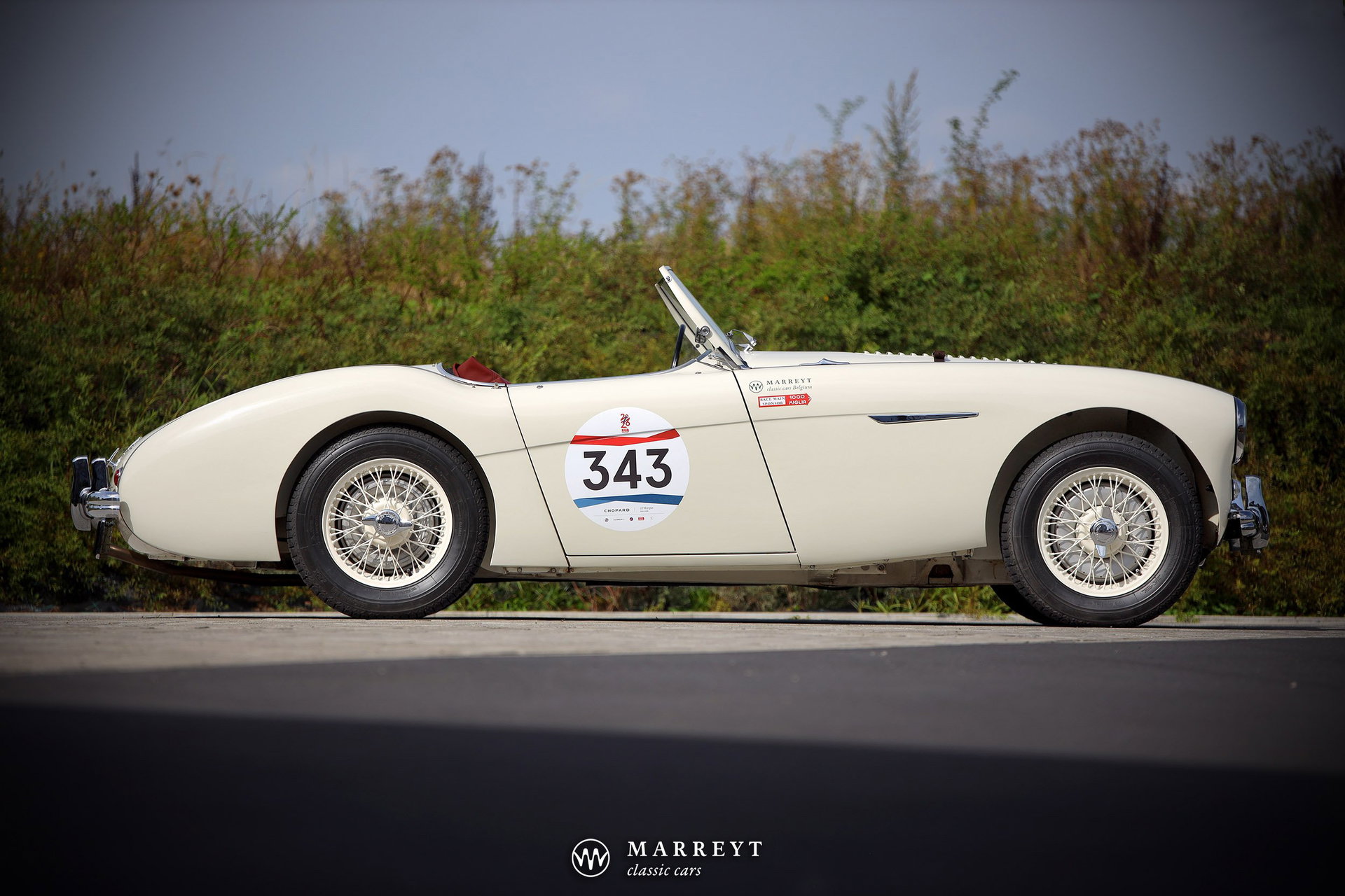 1955 Austin-Healey 100M - Factory Le Mans (1000 Miglia Participant '26), foto 12