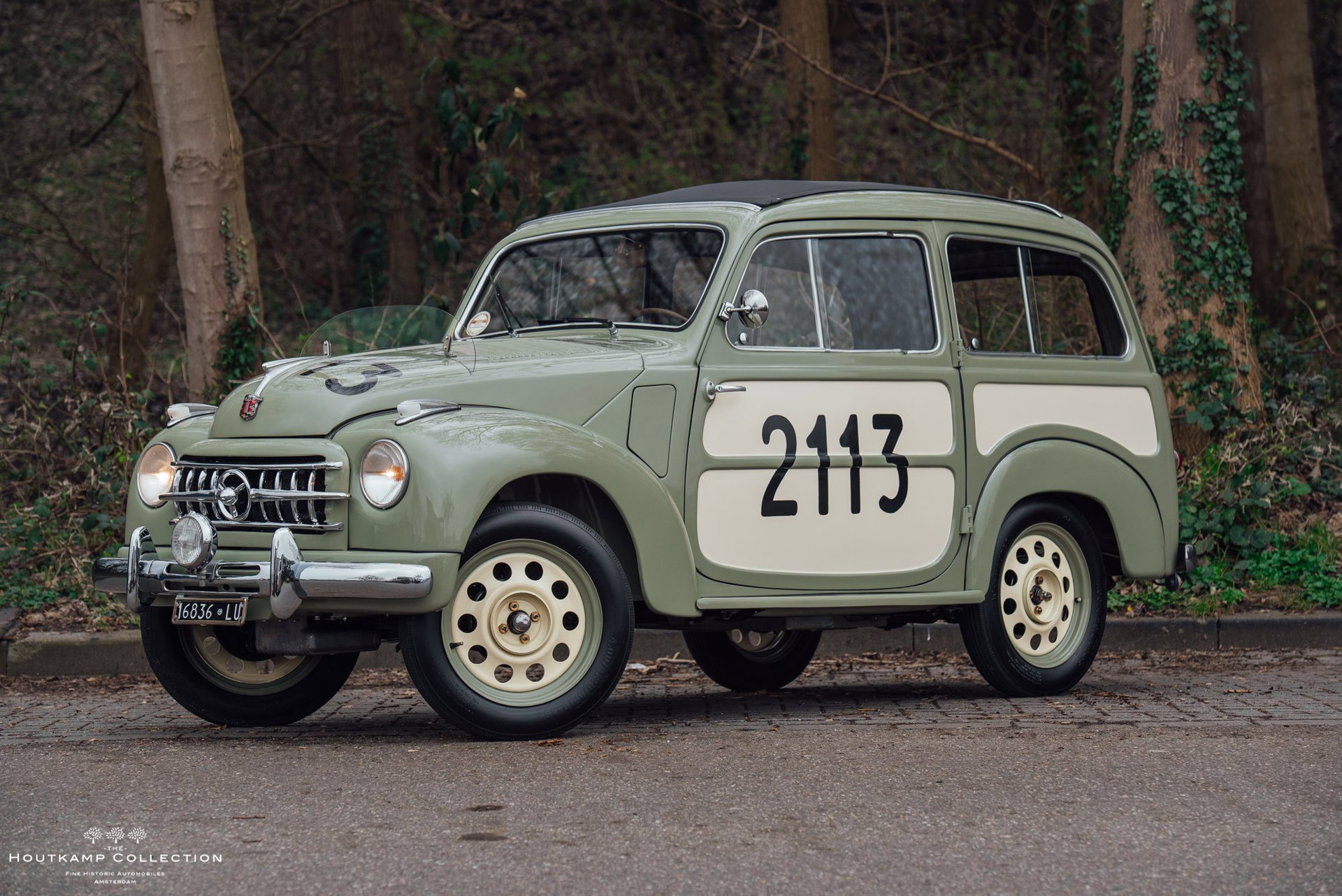 1952 Fiat 500 - Belvedere Participant in the 1954 Mille Miglia, foto 1