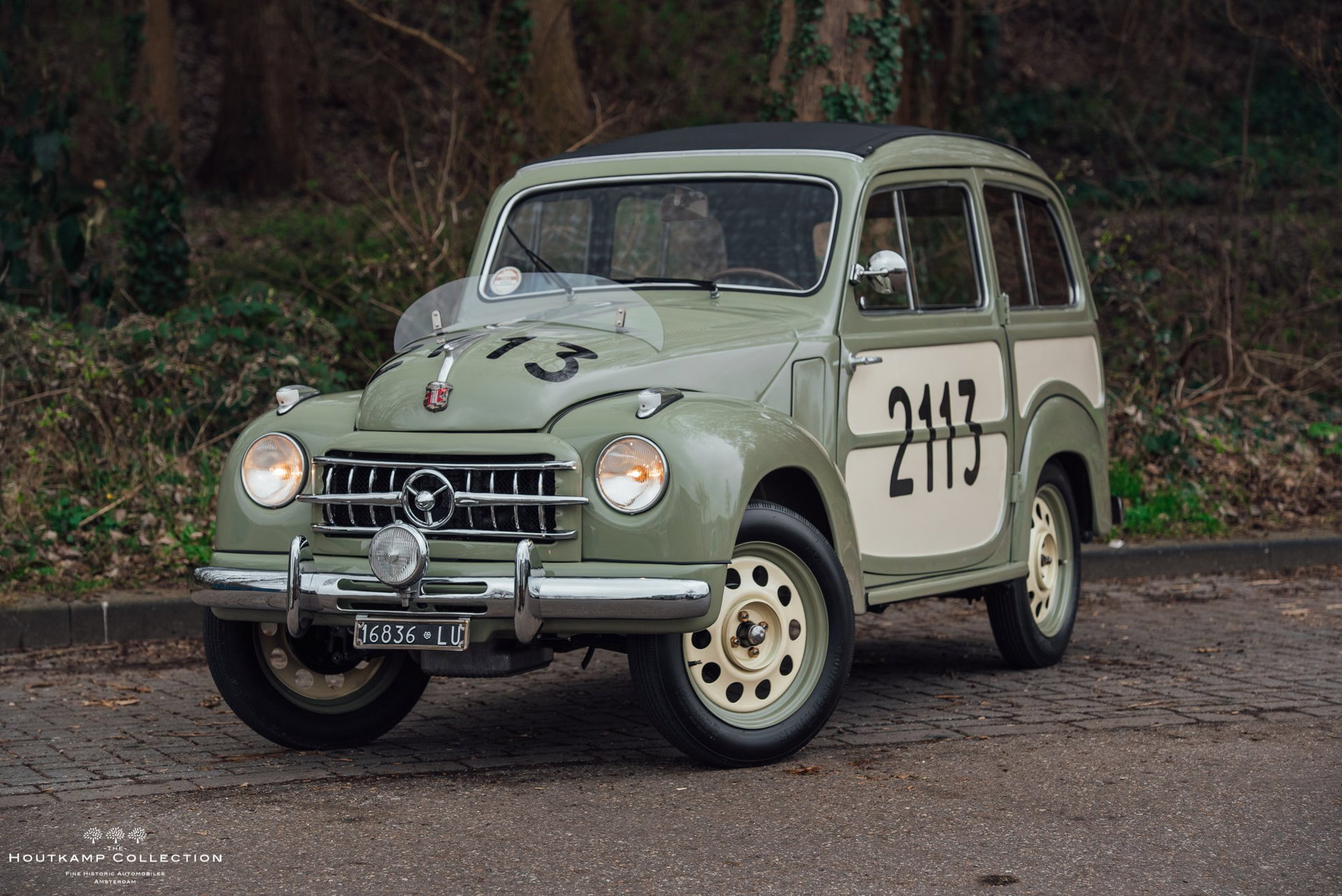 1952 Fiat 500 - Belvedere Participant in the 1954 Mille Miglia, foto 2