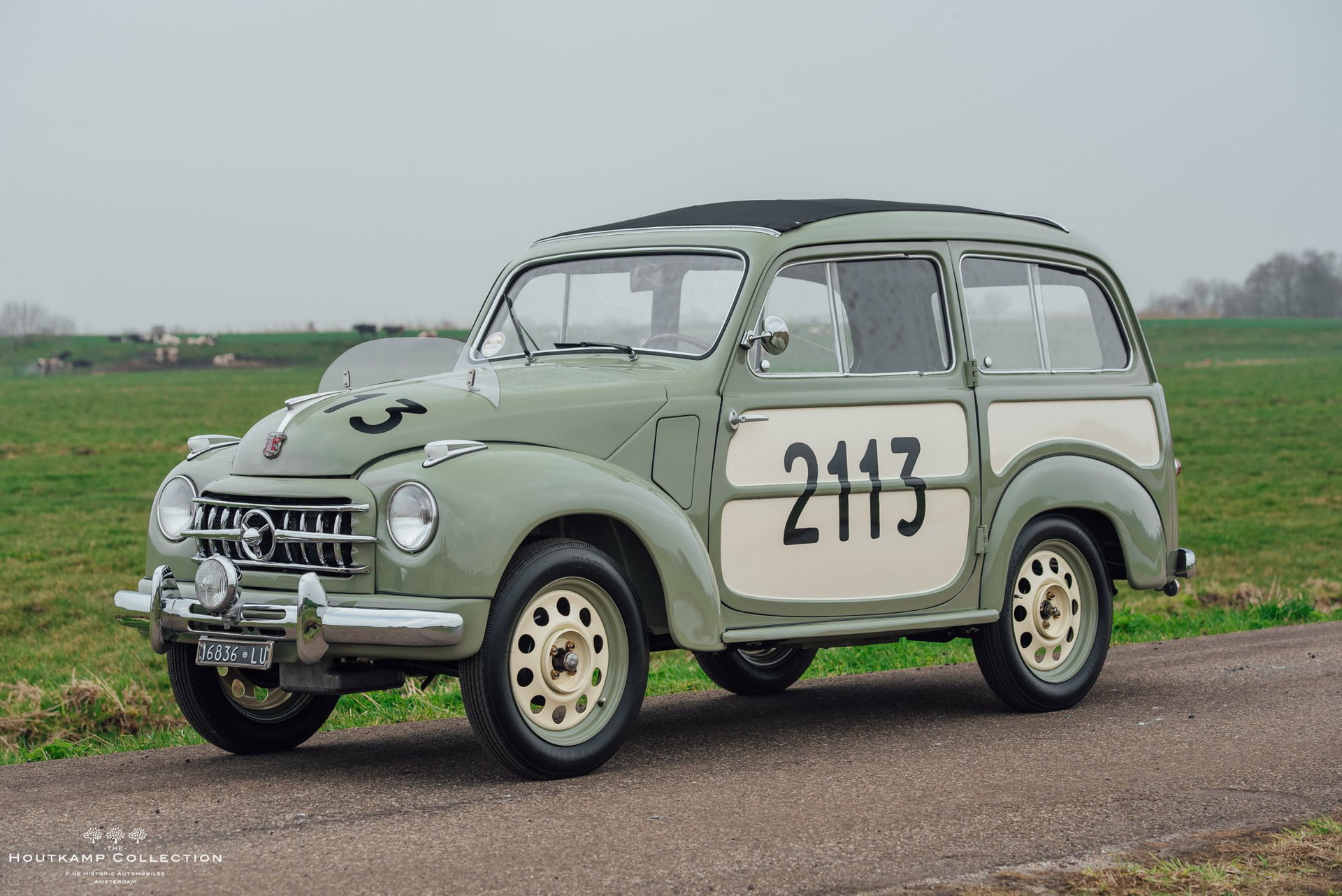 1952 Fiat 500 - Belvedere Participant in the 1954 Mille Miglia, foto 4