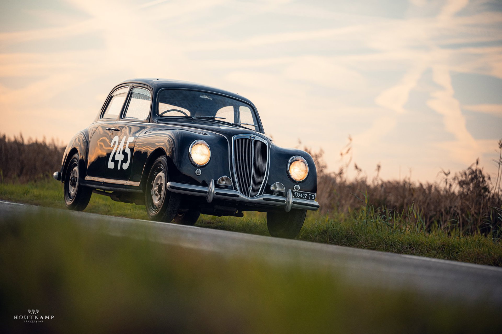 1952 Lancia Aurelia - B22, participant Mille Miglia 1953, foto 12