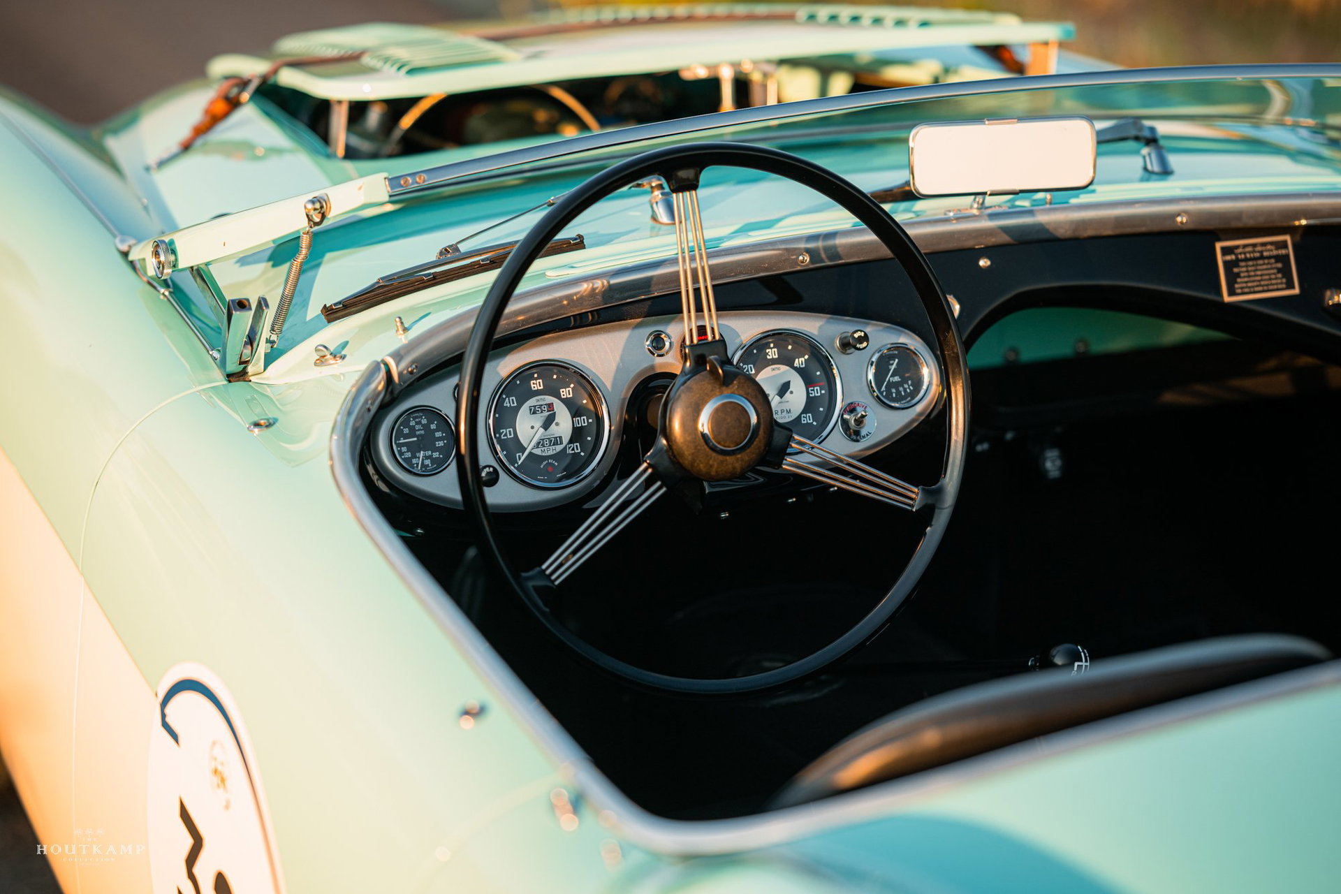 1956 Austin-Healey 100M - Mille Miglia Eligible, complete with 100M Le Mans Registry certificate, foto 12