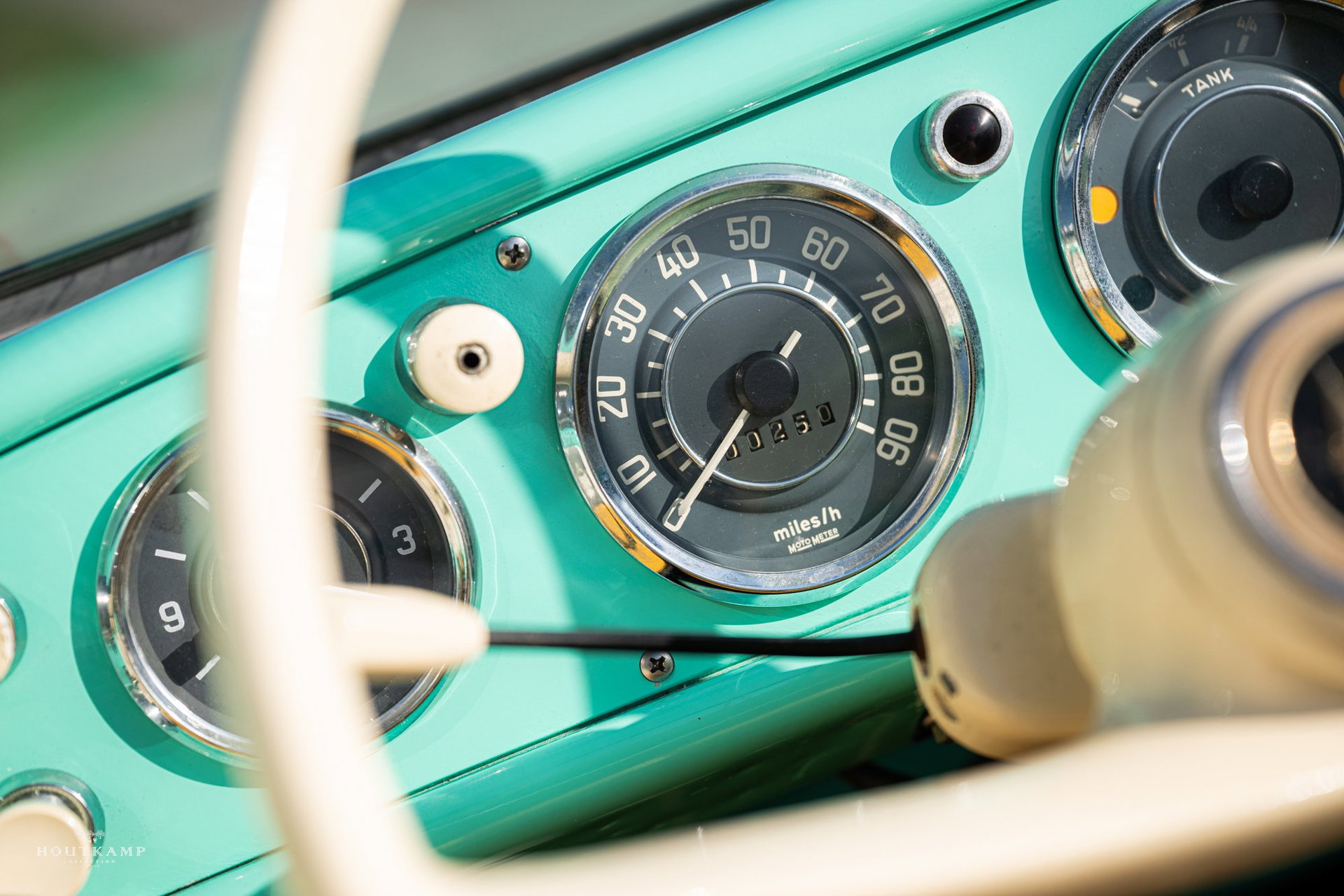 1963 Amphicar 770 - Fresh, high-quality restoration, Rare original factory color combination, Fjord Green examples are generally considered among the rarer survivors, foto 10