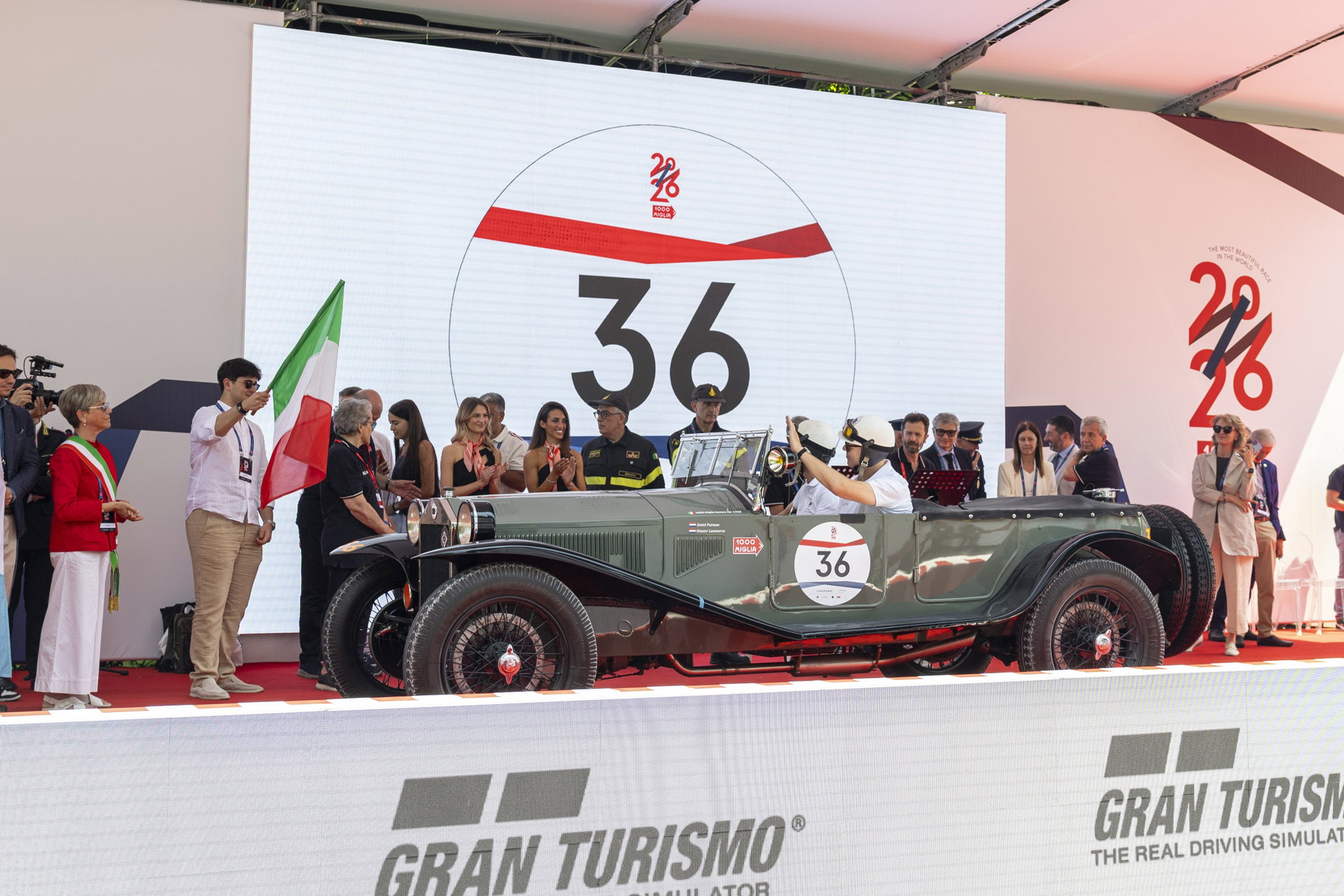 1928 Lancia Lambda - 8th Series Torpedo, Participant Car Mille Miglia 1928, foto 2
